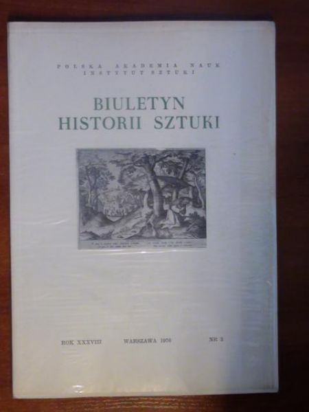 Biuletyn Historii Sztuki Nr 3 1976 r.