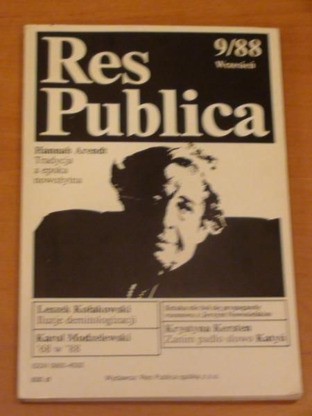 Król Marcin - Res Publica 9/88