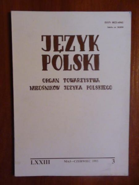 Język polski 3, 1993