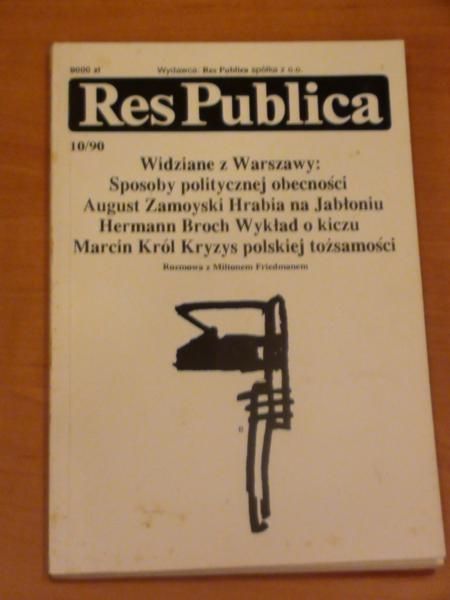 Król Marcin (red.) - Res Publica 10/90