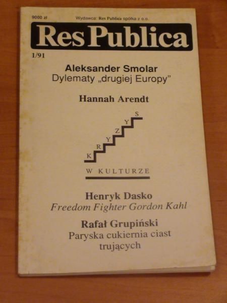 Król Marcin (red.) - Res Publica 1/91