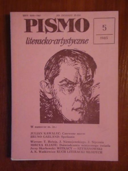 Pismo literacko-artystyczne 5/1985