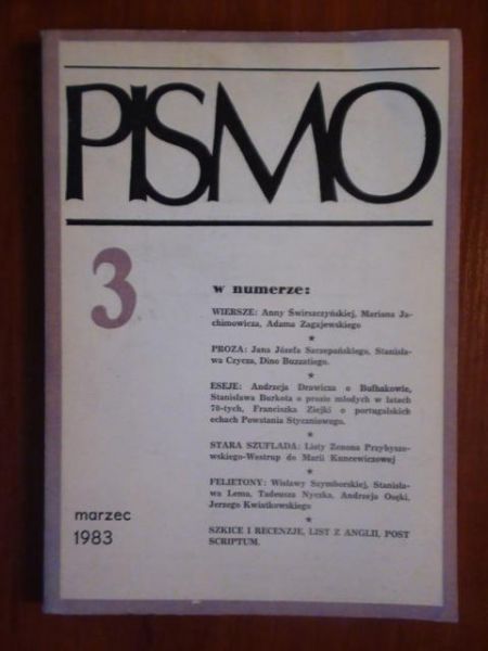 Pismo literackie 3/1983