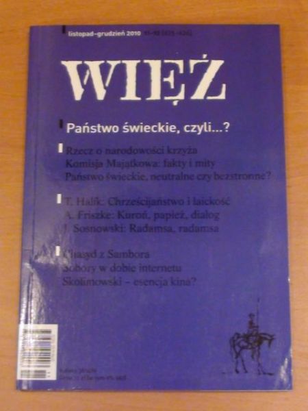 Więź 11-12 (625-626) 2010
