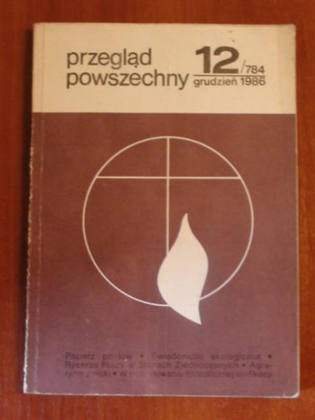 S. (red.) - Przegląd Powszechny 12/784/86