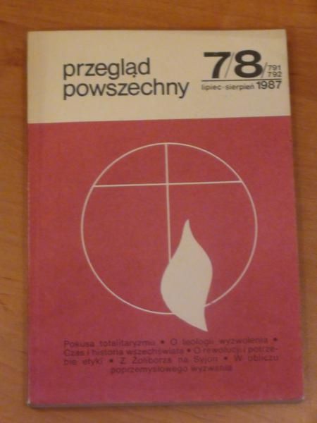 Opiela Stanisław (red.) - Przegląd powszechny 7-8/791-792 1987