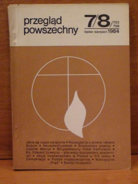 Opiela S.(red.) - Przegląd Powszechny 7-8/755-756/84