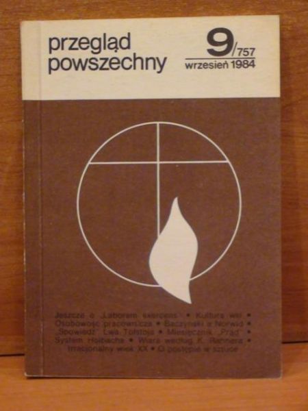 Opiela S.(red.) - Przegląd Powszechny 9/757/84
