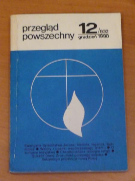Opiela Stanisław (red.) - Przegląd powszechny 12/832 1990