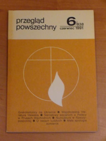 Opiela Stanisław (red.) - Przegląd powszechny 6/838 1991