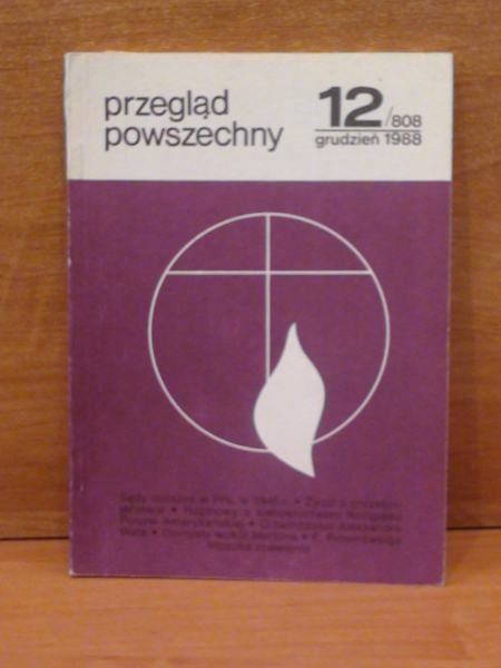 Opiela S.(red.) - Przegląd Powszechny 12/808/88