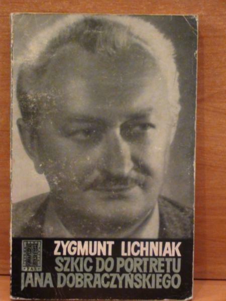 zkic do portretu Jana Dobraczyńskiego