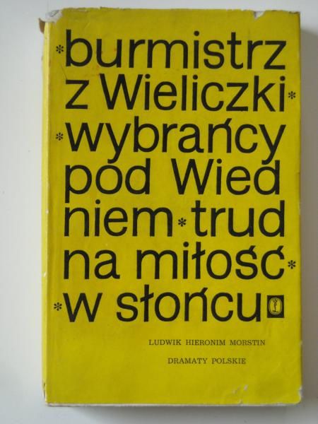 Morstin Ludwik Hieronim - Dramaty polskie