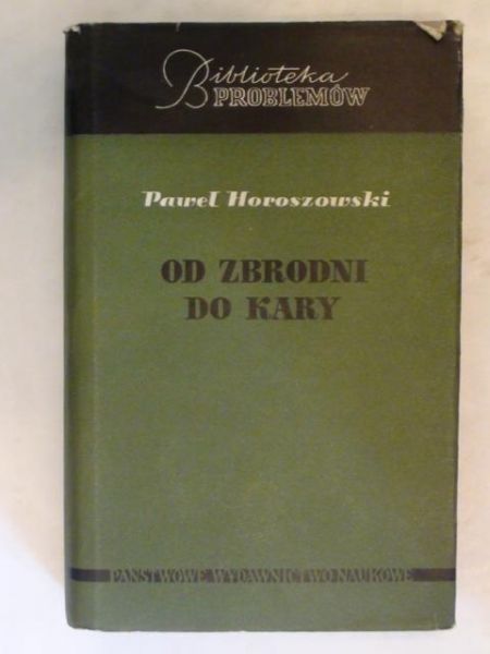 Od zbrodni do kary