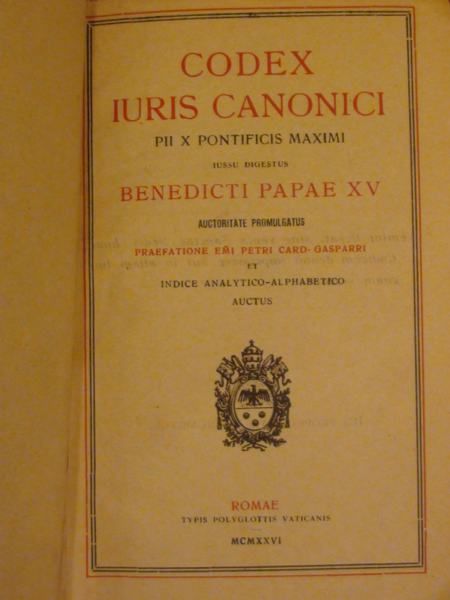 Codex Iuris Canonici 1926 r.
