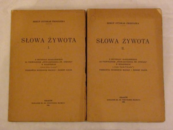 Słowa żywota t.  I-II, r. 1938