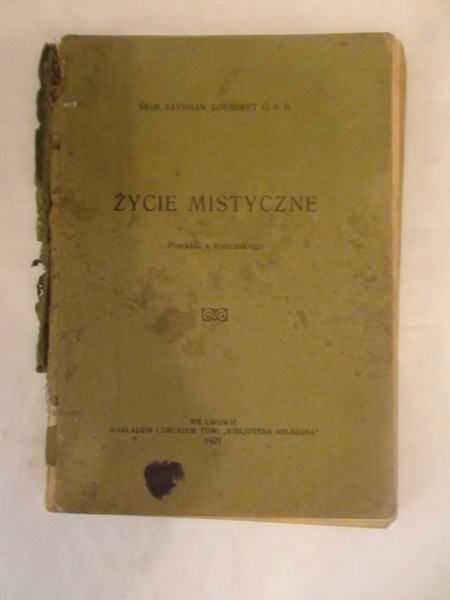 Louismet D.S. - Życie mistyczne, wyd. 1927