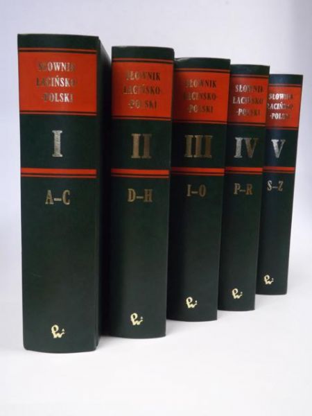 a   - Słownik łacińsko-polski Tom I - V, PWN
