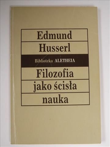 Filozofia jako ścisła nauka