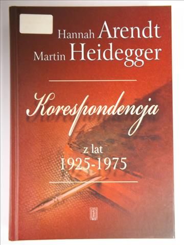 Arendt Hannah - Korespondencja z lat 1925-1975