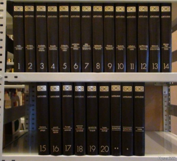 La Grande Encyclopedie Larousse 23 tomy