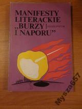 Manifesty literackie "burzy i naporu"
