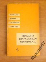 Filozofia francuskiego Odrodzenia