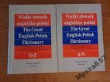 Wielki słownik angielsko - polski Tom I A-N Tom II O - Z