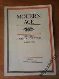 Modern Age. The Twenty-Five Years