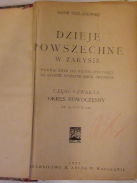 Dzieje Powszechne, 1925