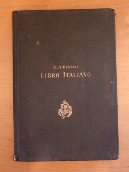 Libro Italiano 1908 r.