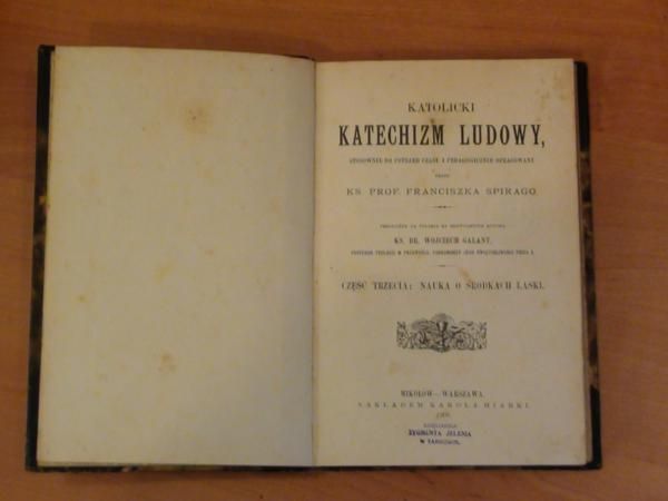 Katolicki katechizm ludowy 1906 r.