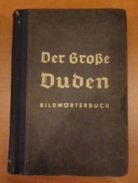 Basler Otto  - Der Grosse Duden, 1938 r.