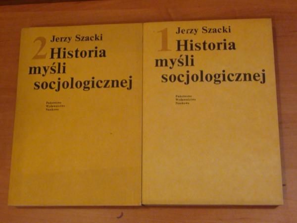 Historia myśli socjologicznej 1-2