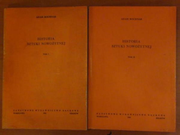 Historia sztuki nowożytnej. T I-II
