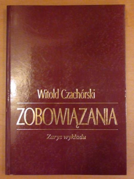 Zobowiązania: Zarys wykładu