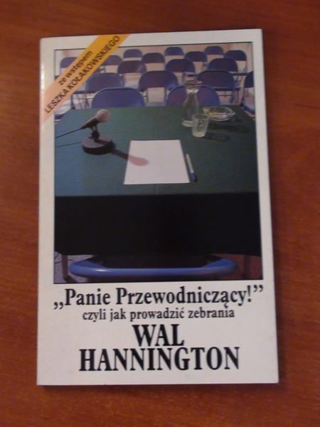 Hannington Wal - "Panie przewodniczący!" czyli jak prowadzić zebrania