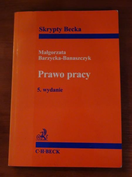 Barzycka-Banaszczyk M. - Prawo pracy,wyd.5