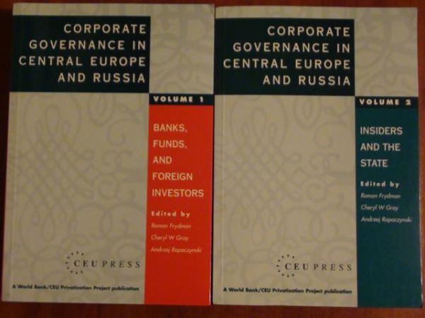 Frydman (red.) - Corporate Governance in Central Europe and Russia.