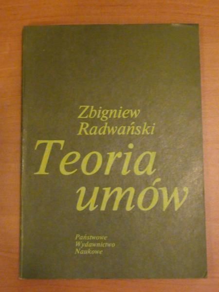 Teoria umów