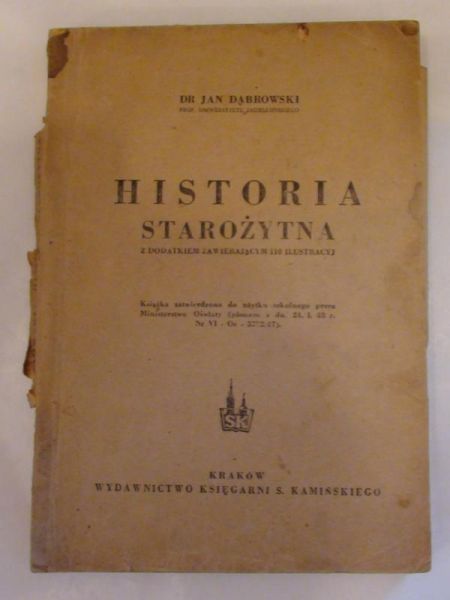 Historia Starożytna 1948 r.