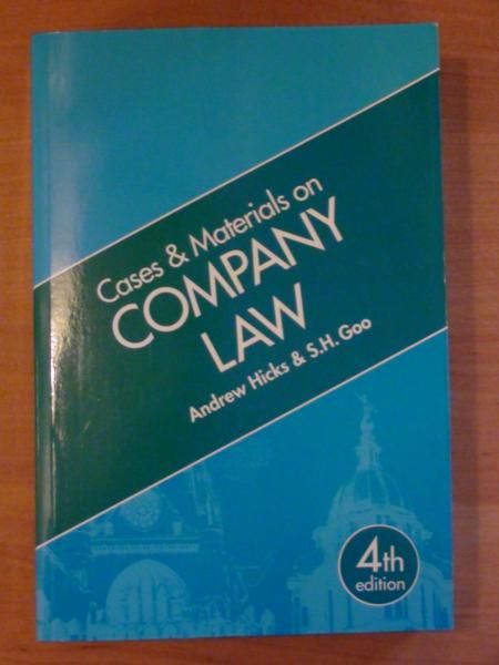 Cases  Materials on company law