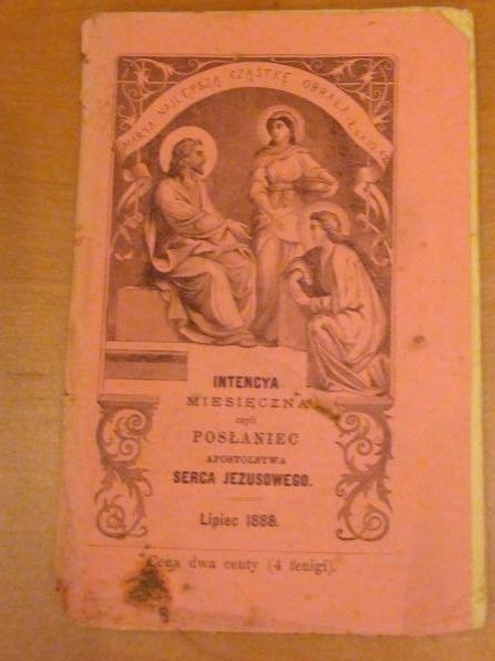 Intencya miesięczna czyli posłaniec Apostolstwa Serca Jezusowego (lipiec 1888)