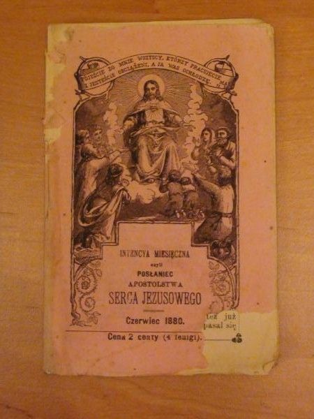 Intencya miesięczna czyli posłaniec Apostolstwa Serca Jezusowego (czerwiec 1880)