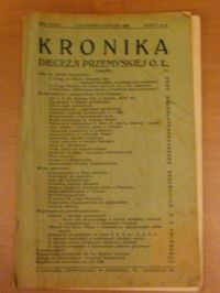 Kronika Diecezji Przemyskiej, marzec-kwiecień, zeszyt 2-4, 1937 r.