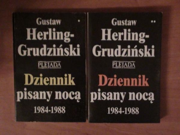 Dziennik pisany nocą 1984-1988 Tom I-II