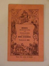 Intencya miesięczna czyli posłaniec Apostolstwa Serca Jezusowego (październik 1889)