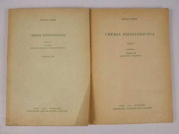 Chemia fizjologiczna, cz.1-2