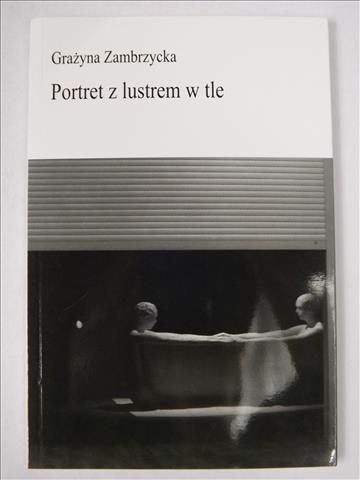 Portret z lustrem w tle