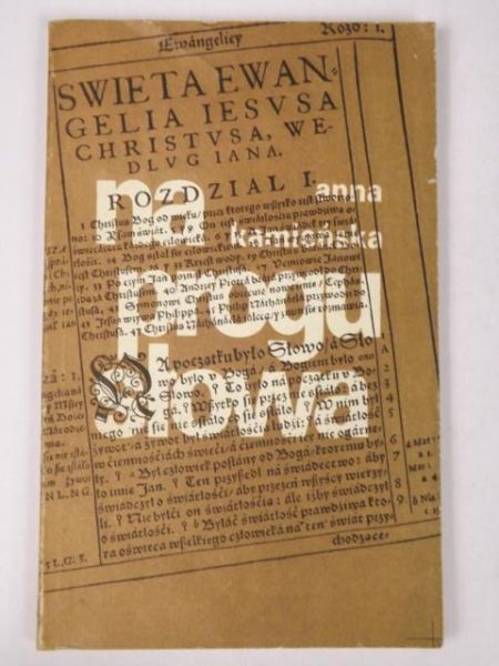Kamieńska  - Na progu słowa